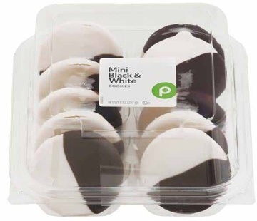 Mini Black & White Cookies