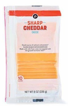 Publix Cheese Slices