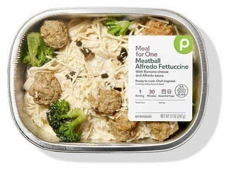 Publix Meatball Alfredo Fettuccine