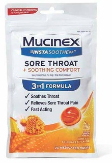 Mucinex Instasoothe Medicated Drops