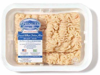 Springer Mountain Farms Ground Chicken Breast