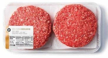 Ground Sirloin Burgers or Slider Burgers, Publix Beef, USDA-Inspected