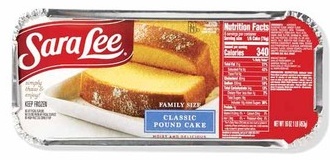Sara Lee Pound Cake