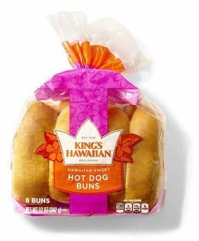 King's Hawaiian Hot Dog, Hamburger, or Sliders Buns; or Pretzel Bites