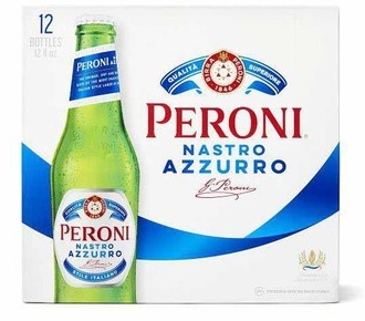 12-Pack Peroni Nastro Azzurro Beer