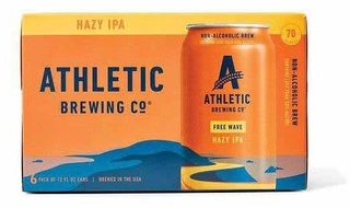 6-Pack Athletic Brewing Co Non-Alcoholic Beer