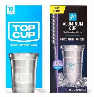 Top Cup Aluminum Cups