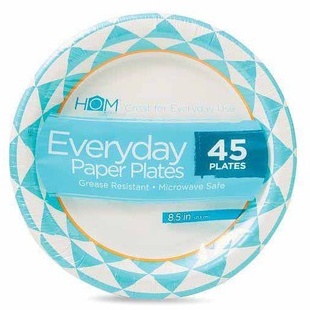 Homworks Paper Plates