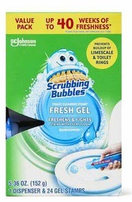 Scrubbing Bubbles Toilet Cleaning Gel