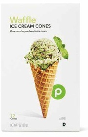Publix Ice Cream Waffle Cones