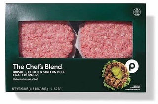 Publix Brisket, Chuck & Sirloin Beef Craft Burgers