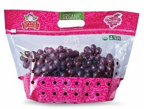 Organic Gummy or Jelly Berries Grapes