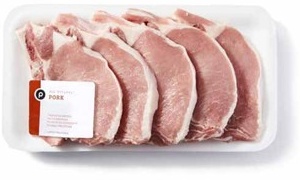 Publix Pork Loin Rib Chops Thinly-Sliced