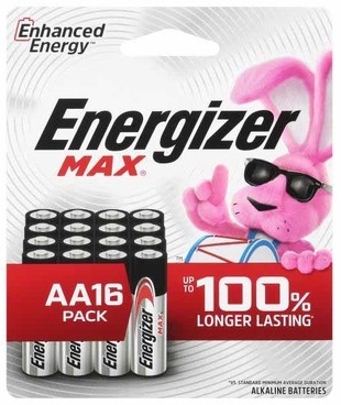 Energizer Max Alkaline Batteries