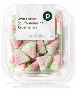 Publix Sour Watermelon Gummies