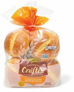 Nature's Own Brioche Style Hamburger Buns