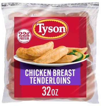 Tyson Boneless Skinless Chicken Tenderloins