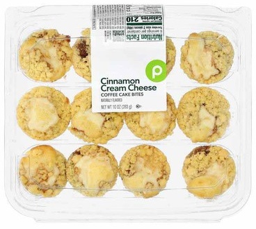 Cream Cheese Coffee Cake Bites