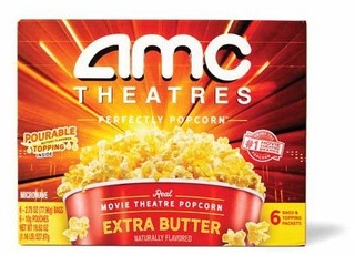 AMC Theatres Microwave Popcorn
