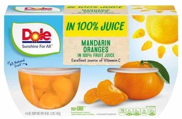 Dole Fruit Cups