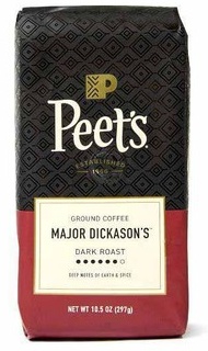 Peet's Ground or Whole Bean Coffee or K-Cups