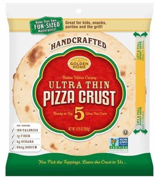 Golden Home Pizza Crust