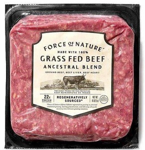 Force of Nature Grass Fed Ground Beef