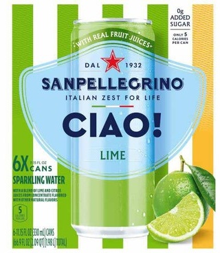 Sanpellegrino Ciao! Sparkling Water