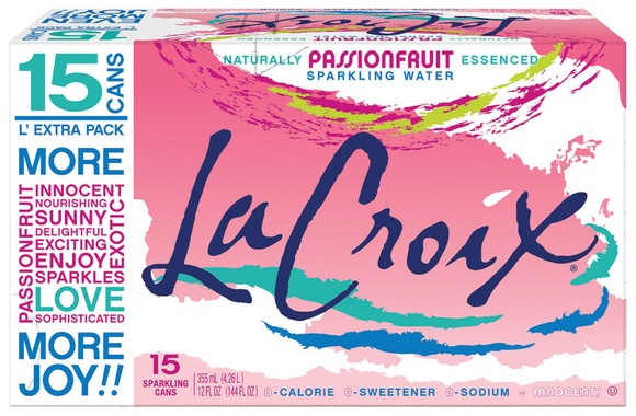 La Croix Sparkling Flavored Water - Berry - Passionfruit