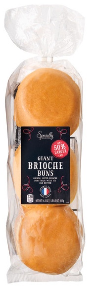 Specially Selected Giant Brioche Buns -