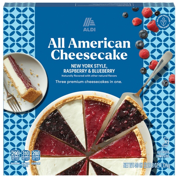 ALDI Cheesecake - All American Sampler
