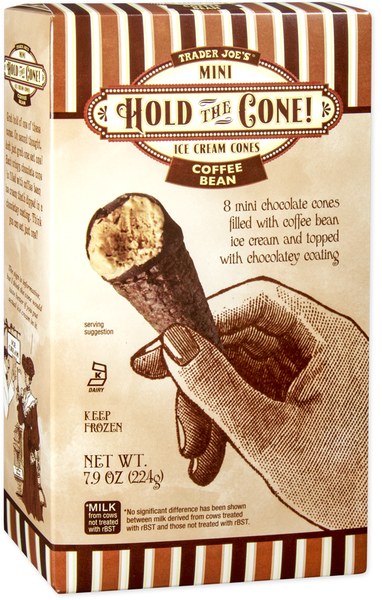 Coffee Mini Cones at Trader Joe's