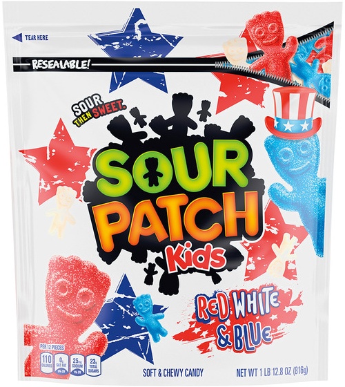 Sour Patch Kids Red White and Blue Sour Patch Kids -