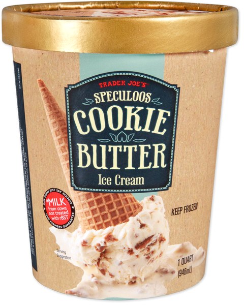 Speculoos Cookie Butter Ice Cream at Trader Joe's