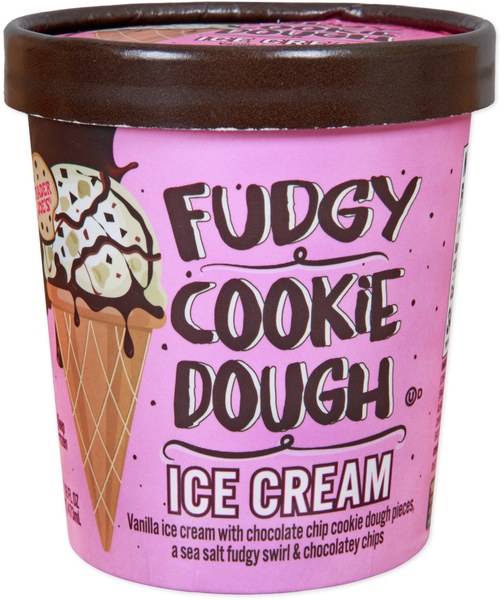 Fudgy Cookie Dough Ice Cream at Trader Joe's