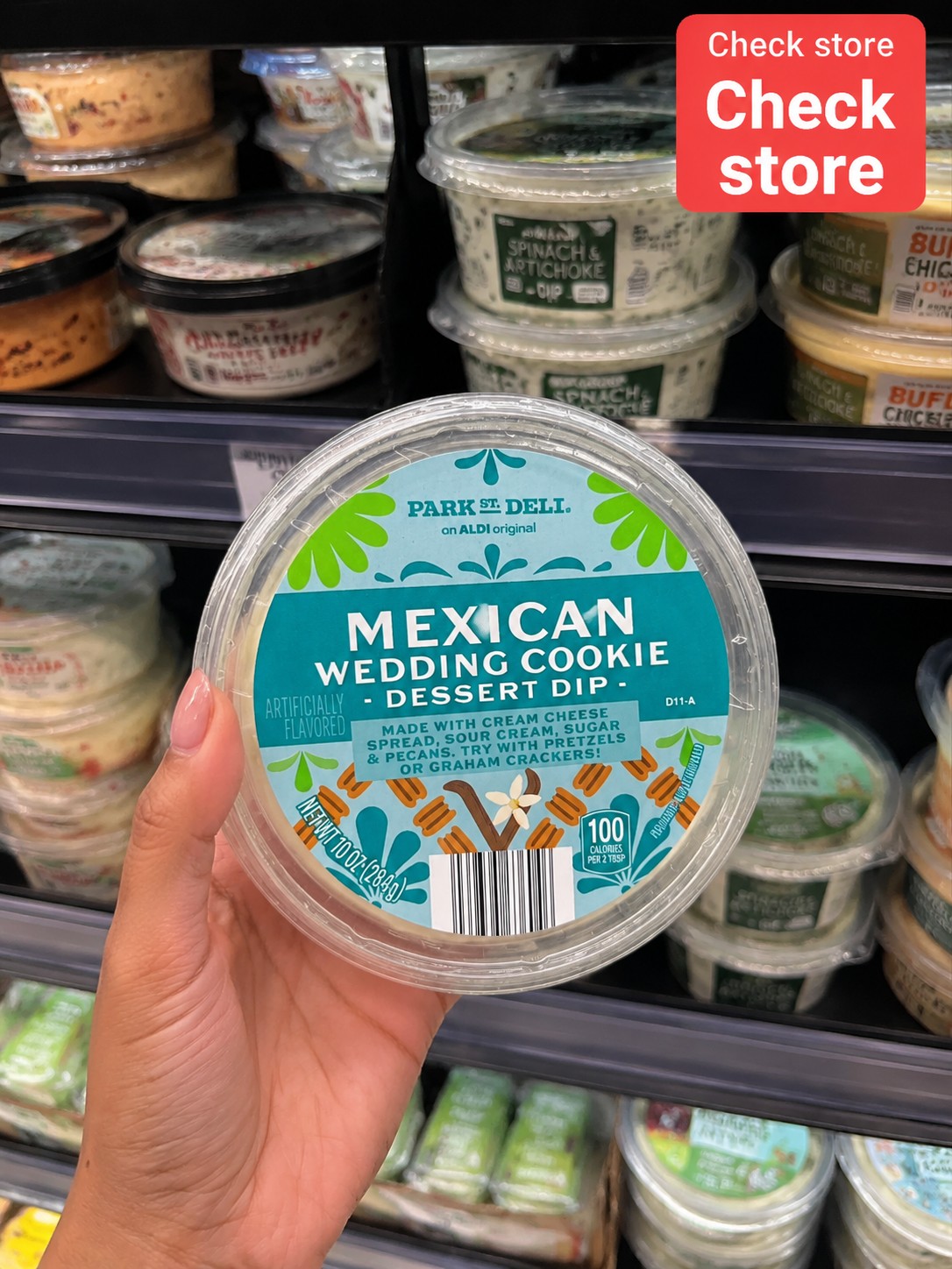PARK STREET DELI MEXICAN WEDDING COOKIE DESSERT DIP