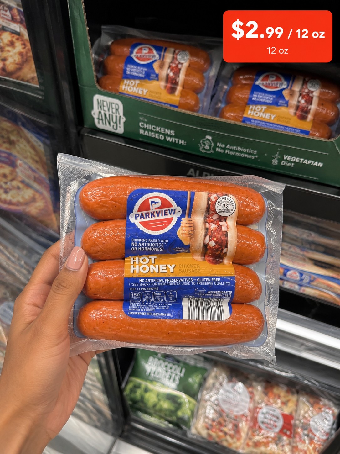 PARKVIEW HOT HONEY CHICKEN SAUSAGE