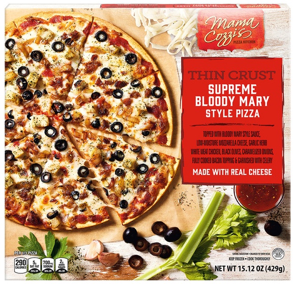 Mama Cozzis Pizza Kitchen Bloody Mary Supreme Pizza -
