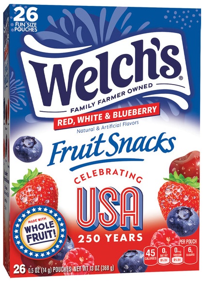 Welch's RWB Fruit Snacks -