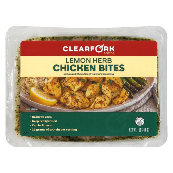 Lemon Herb Diced Marinated Chicken Breast – Price not listed