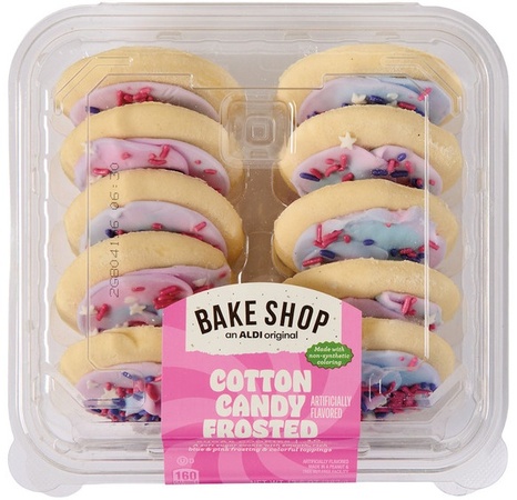 Bake Shop Cotton Candy Frosted Sugar Cookie -