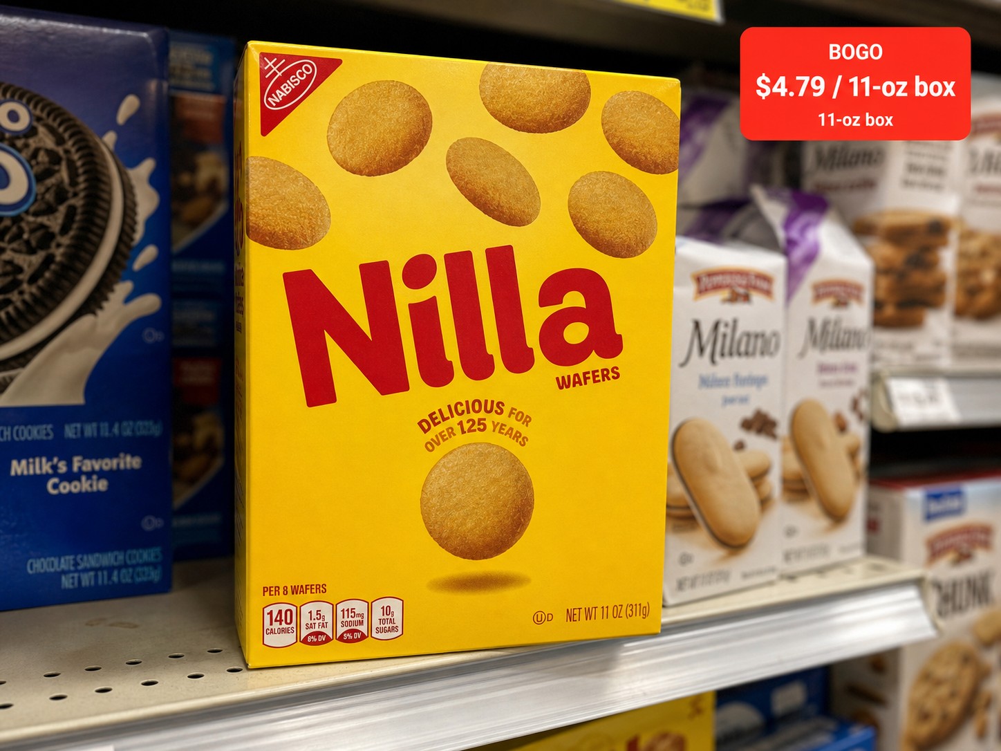 NABISCO NILLA WAFERS