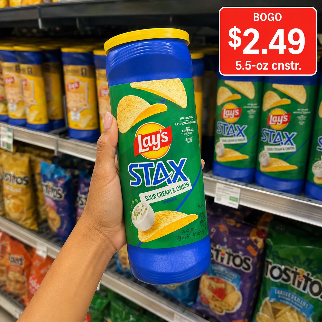 LAY'S STAX POTATO CRISPS