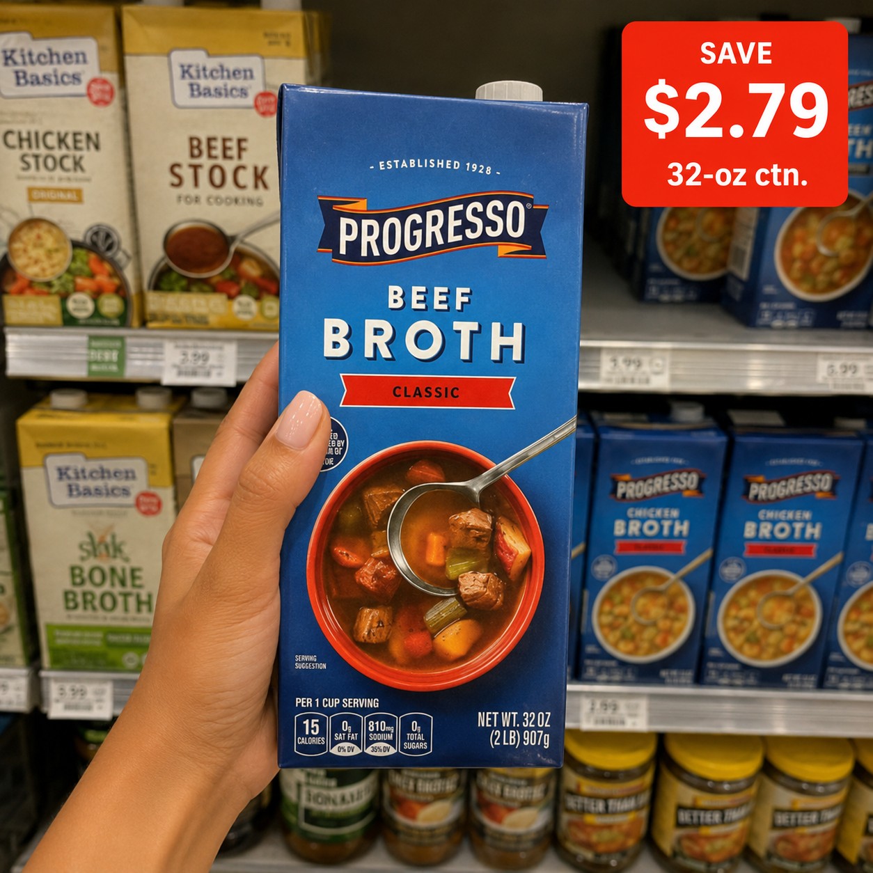 Progresso Beef Broth Classic