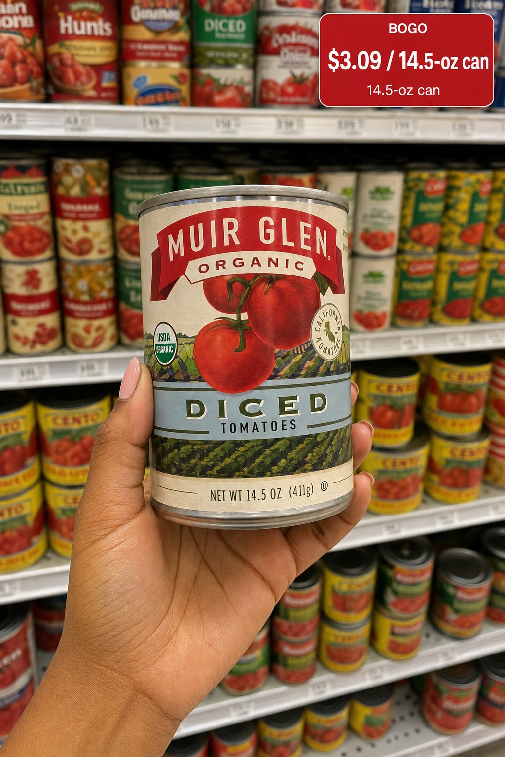 Muir Glen Diced Tomatoes Organic