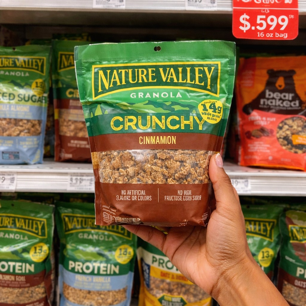 NATURE VALLEY GRANOLA CRUNCHY CINNAMON