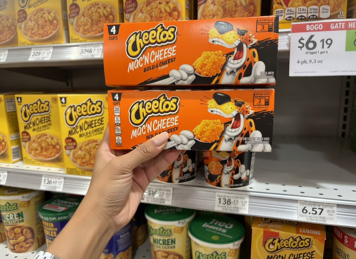 Cheetos MAC'N CHEESE BOLD & CHEESY FLAVOR