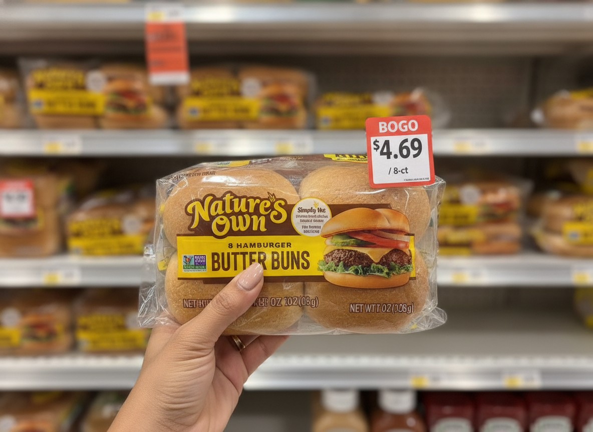 Nature's Own 8 HAMBURGER BUTTER BUNS