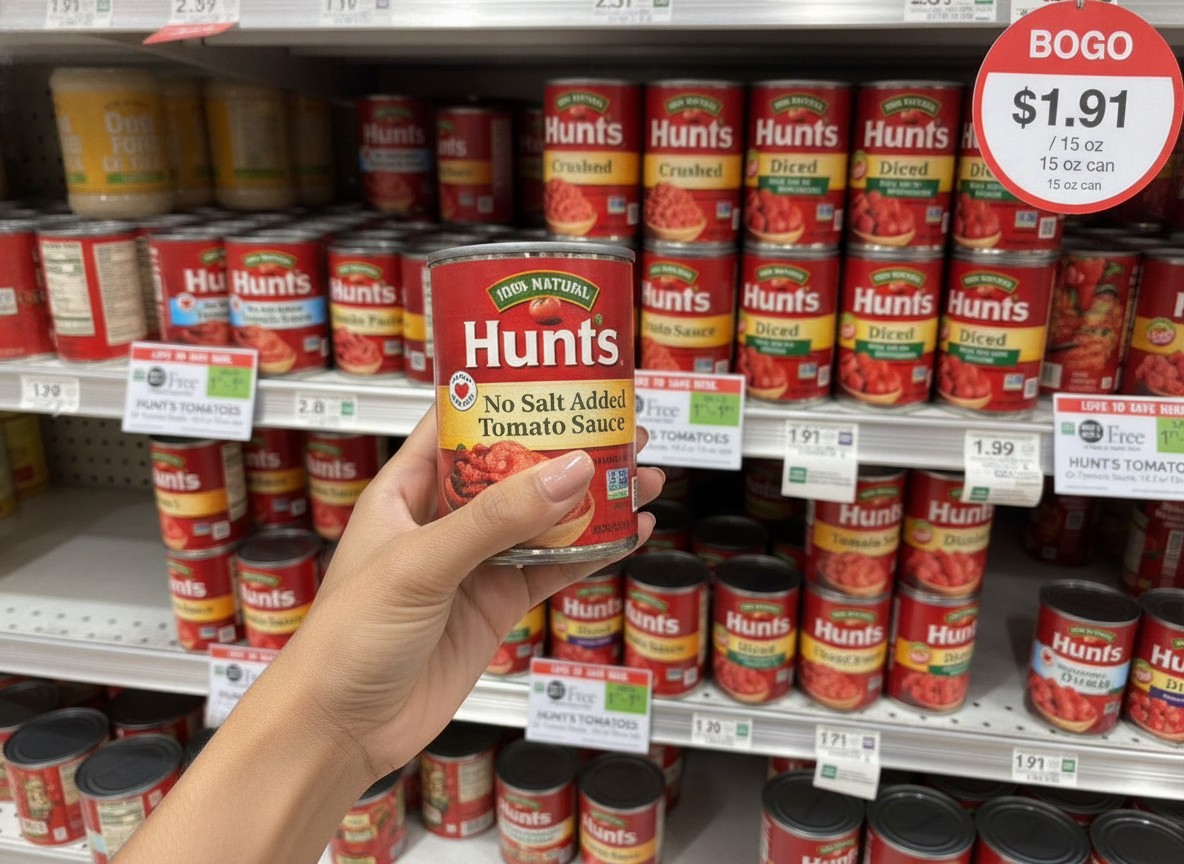 Hunt's No Salt Added Tomato Sauce
