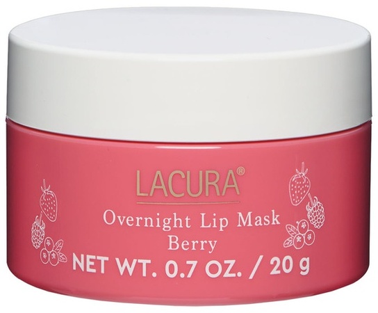 Lacura Overnight Lip Mask - Berry